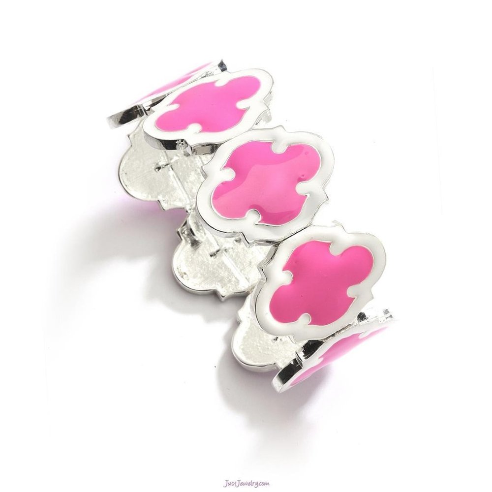 ENAMELED WITH YOU - PINK BRACELET